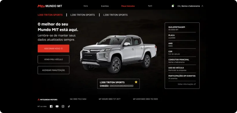 Meu Mundo MIT — Mitsubishi Motors
