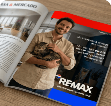 Editorial RE/MAX em revista: produção de conteúdo gerada com auxílio do agente de conteúdo MOLTI