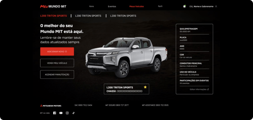 Portal do Cliente — Meu Mundo MIT Mitsubishi