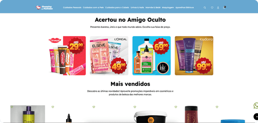 Shopping da Multidão — digitalização omnichannel com Shopify, Meta e WhatsApp